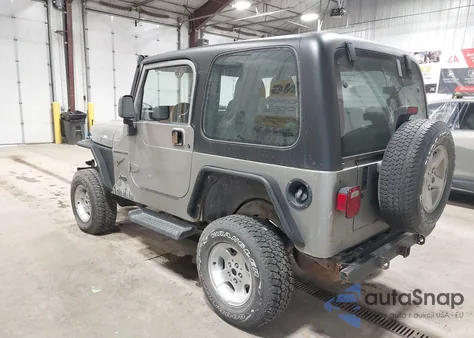 2002 Jeep Wrangler X from USA, damaged, VIN 1J4FA39S02P716530